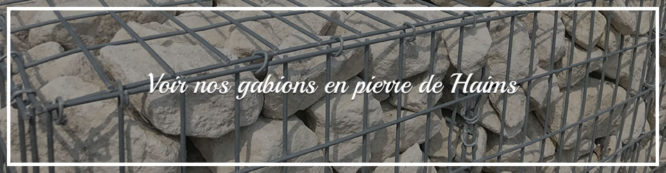 Maquignon - Nos gabions en pierre de Haims