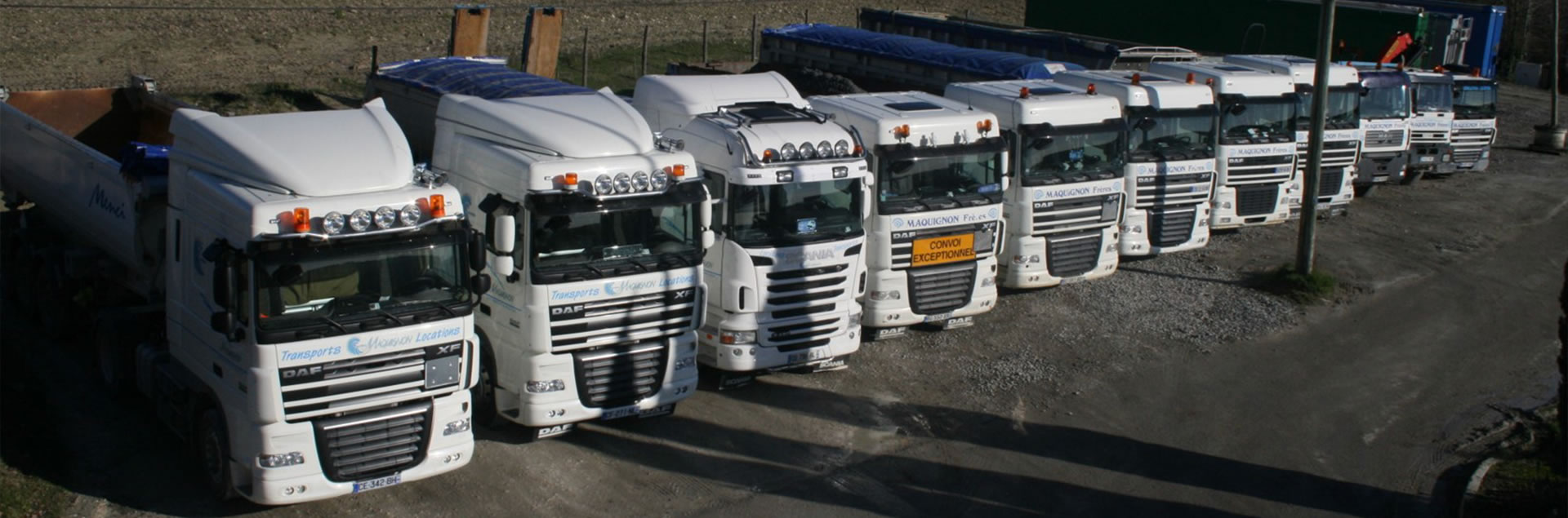 Maquignon - Flotte de camions
